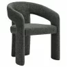 Modway Oslo Barrel Fabric Upholstered Dining Accent Chair Anthracite - Modway Oslo Barrel Fabric Upholstered Dining Accent Chair Anthracite