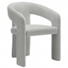 Modway Oslo Barrel Fabric Upholstered Dining Accent Chair Dove Gray