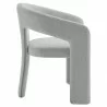 Modway Oslo Barrel Fabric Upholstered Dining Accent Chair Dove Gray Side - Modway Oslo Barrel Fabric Upholstered Dining Accent Chair Dove Gray Side