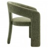 Modway Oslo Barrel Fabric Upholstered Dining Accent Chair Green