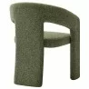 Modway Oslo Barrel Fabric Upholstered Dining Accent Chair Green Back - Modway Oslo Barrel Fabric Upholstered Dining Accent Chair Green Back