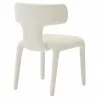 Modway Stellan Curved Back Boucle Upholstered Dining Chair White - Modway Stellan Curved Back Boucle Upholstered Dining Chair White