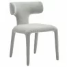 Modway Stellan Curved Back Boucle Upholstered Dining Chair Gray - Modway Stellan Curved Back Boucle Upholstered Dining Chair Gray