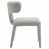 Modway Stellan Curved Back Boucle Upholstered Dining Chair Gray Side - Modway Stellan Curved Back Boucle Upholstered Dining Chair Gray Side