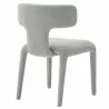 Modway Stellan Curved Back Boucle Upholstered Dining Chair Gray Back - Modway Stellan Curved Back Boucle Upholstered Dining Chair Gray Back