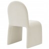Modway Junia Boucle Upholstered Arch Armless Dining Chair