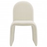 Modway Junia Boucle Upholstered Arch Armless Dining Chair 1