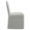 Modway Junia Boucle Upholstered Arch Armless Dining Chair 4