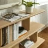 Modway Lyle Sculptural 2-Tier Bookshelf Natural - Modway Lyle Sculptural 2-Tier Bookshelf Natural