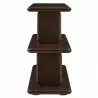 Modway Lyle Sculptural 2-Tier Bookshelf Walnut Side - Modway Lyle Sculptural 2-Tier Bookshelf Walnut Side