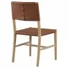 Modway Dover Wood Vegan Leather Dining Side Chairs Set of 2 Back - Modway Dover Wood Vegan Leather Dining Side Chairs Set of 2 Back