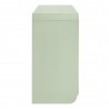 Modway Dahlia Fluted and Scalloped Sideboard Storage Cabinet Green Side
