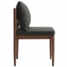 Modway Remington Wood Dining Side Chair Gray Side