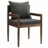 Modway Remington Wood Dining Armchair Black  - Modway Remington Wood Dining Armchair Black 