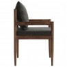 Modway Remington Wood Dining Armchair Black Side
