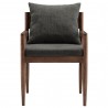 Modway Remington Wood Dining Armchair Black Front