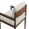 Modway Remington Wood Dining Armchair White Top - Modway Remington Wood Dining Armchair White Top