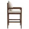 Modway Remington Wood Counter Stool White Side
