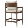 Modway Remington Wood Counter Stool White Back - Modway Remington Wood Counter Stool White Back
