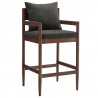 Modway Remington Wood Bar Stool Gray