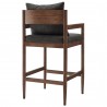 Modway Remington Wood Bar Stool Gray ack