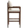 Modway Remington Wood Bar Stool White Side