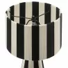 Modway Renae Handwoven Cotton Thread Striped Table Lamp Black 2 - Modway Renae Handwoven Cotton Thread Striped Table Lamp Black 2
