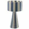 Modway Renae Handwoven Cotton Thread Striped Table Lamp Blue 1 - Modway Renae Handwoven Cotton Thread Striped Table Lamp Blue 1