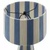 Modway Renae Handwoven Cotton Thread Striped Table Lamp Blue 3 - Modway Renae Handwoven Cotton Thread Striped Table Lamp Blue 3