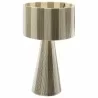 Modway Renae Handwoven Cotton Thread Striped Table Lamp Gray - Modway Renae Handwoven Cotton Thread Striped Table Lamp Gray