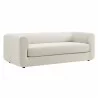 Modway Leif 89" Performance Velvet Upholstered Sofa White - Modway Leif 89" Performance Velvet Upholstered Sofa White