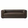 Modway Leif 89" Performance Velvet Upholstered Sofa Chocolate Brown Front - Modway Leif 89" Performance Velvet Upholstered Sofa Chocolate Brown Front