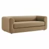 Modway Leif 89" Performance Velvet Upholstered Sofa Taupe - Modway Leif 89" Performance Velvet Upholstered Sofa Taupe