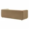 Modway Leif 89" Performance Velvet Upholstered Sofa Taupe Back - Modway Leif 89" Performance Velvet Upholstered Sofa Taupe Back
