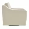 Modway Liora Performance Velvet Armchair White Side - Modway Liora Performance Velvet Armchair White Side