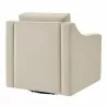 Modway Liora Performance Velvet Armchair White Back - Modway Liora Performance Velvet Armchair White Back