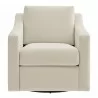 Modway Liora Performance Velvet Armchair White Front - Modway Liora Performance Velvet Armchair White Front