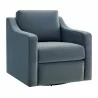 Modway Liora Performance Velvet Armchair Blue - Modway Liora Performance Velvet Armchair Blue