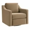 Modway Liora Performance Velvet Armchair Taupe - Modway Liora Performance Velvet Armchair Taupe