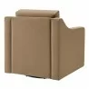 Modway Liora Performance Velvet Armchair Taupe Back - Modway Liora Performance Velvet Armchair Taupe Back