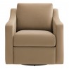 Modway Liora Performance Velvet Armchair Taupe Front