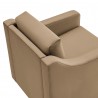 Modway Liora Performance Velvet Armchair Taupe Top