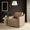 Modway Liora Performance Velvet Armchair Taupe