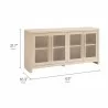 Modway Evren 4-Door Sideboard Storage Display Cabinet 1 - Modway Evren 4-Door Sideboard Storage Display Cabinet 1