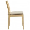 Modway Ovard Wood and Rattan Dining Chair Side