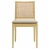 Modway Ovard Wood and Rattan Dining Chair  Front - Modway Ovard Wood and Rattan Dining Chair  Front