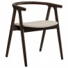Modway Henry Vegan Leather and Wood Dining Chair White