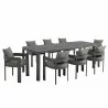 Modway Tahoe 9-Piece Outdoor Patio Aluminum Dining Set With Extendable Table 1 - Modway Tahoe 9-Piece Outdoor Patio Aluminum Dining Set With Extendable Table 1