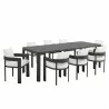 Modway Tahoe 9-Piece Outdoor Patio Aluminum Dining Set With Extendable Table 9 - Modway Tahoe 9-Piece Outdoor Patio Aluminum Dining Set With Extendable Table 9