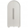 Modway Bellamy Tall Arched Storage Cabinet Ash Front